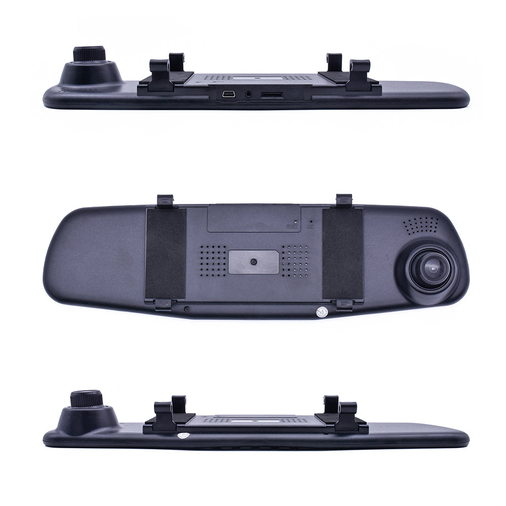 Dash Cam Rétroviseur HD (Avant/Arrière) : Protégez-vous et Filmez chaque Trajet !