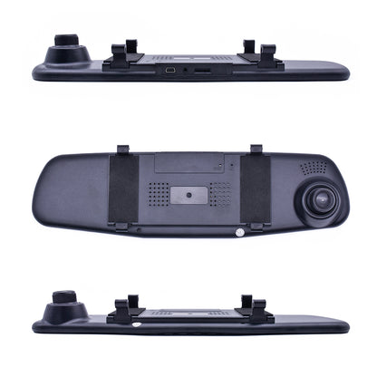 Dash Cam Rétroviseur HD (Avant/Arrière) : Protégez-vous et Filmez chaque Trajet !