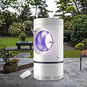 Dormez Sans Moustiques, Sans Spray ni Fumée – Lampe UV LED à Aspiration