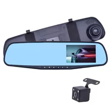 Dash Cam Rétroviseur HD (Avant/Arrière) : Protégez-vous et Filmez chaque Trajet !
