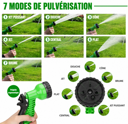 Tuyau d'Arrosage Extensible Premium